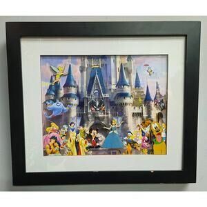 Disney Art With Pins Of Characters You Can Wear